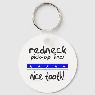 REDNECK-AUFNAHMEN-LINIE NETTE ZAHN-T - SHIRTS SCHLÜSSELANHÄNGER