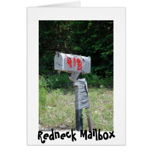 Redneck-Briefkasten