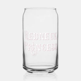 Redneck druckt Extravaganten Text rosa Dosenglas