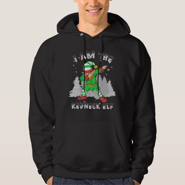 Redneck elf hoodie (Vorderseite)