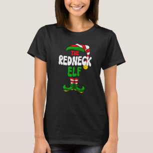 Redneck Elf Pajama Matching Group Weihnachtsfeiert T-Shirt