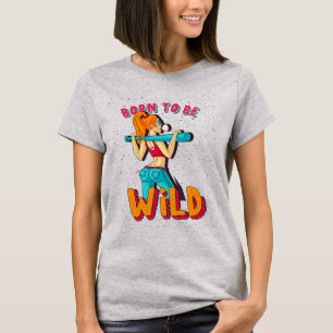 Redneck-Frau, wild geboren T-Shirt