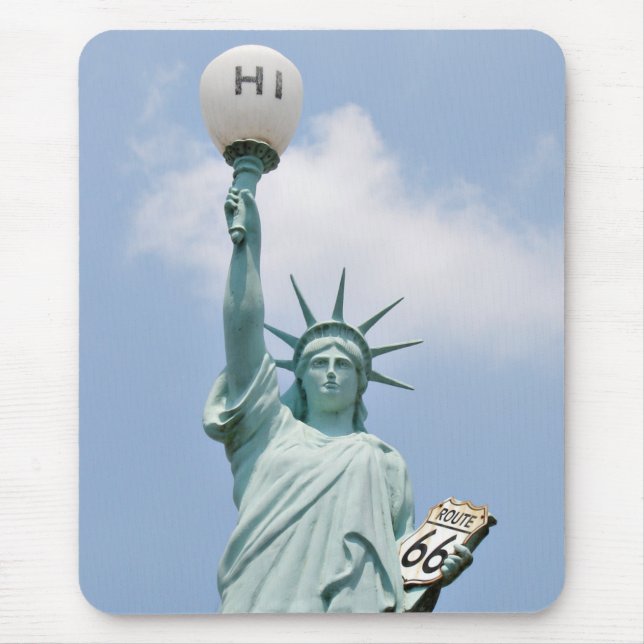 Redneck-Freiheitsstatut Mousepad (Vorne)