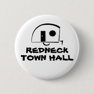 REDNECK-RATHAUS-Knopf Button