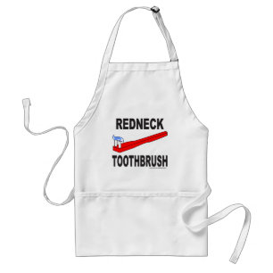 REDNECK-ZAHNBÜRSTE-T - SHIRTS UND GESCHENKE SCHÜRZE