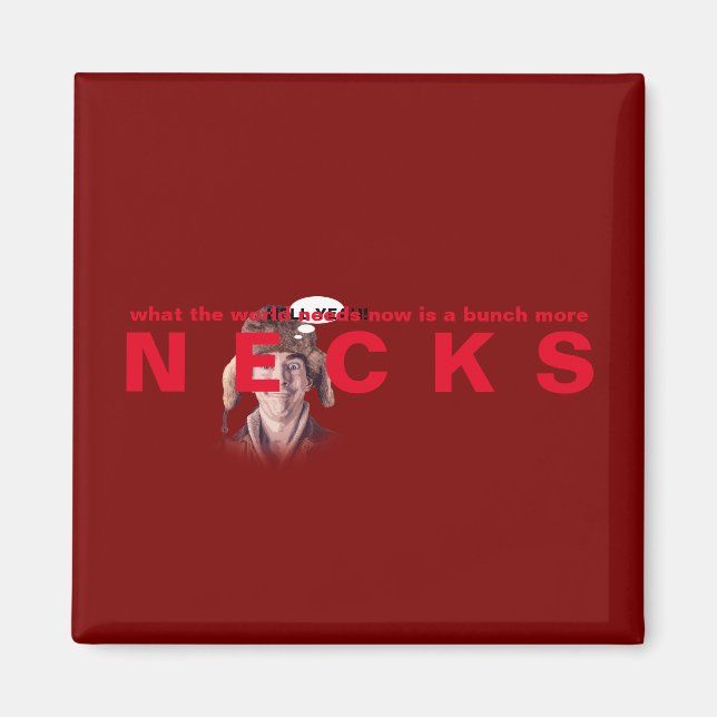 Rednecken Hell Yeah! Magnet (Vorne)