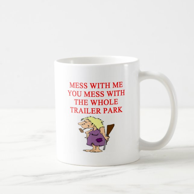 Redneckhinterwäldlerwitz Kaffeetasse (Rechts)