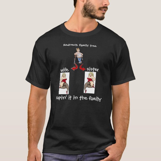 RedneckStammbaumt-stück T-Shirt (Vorderseite)