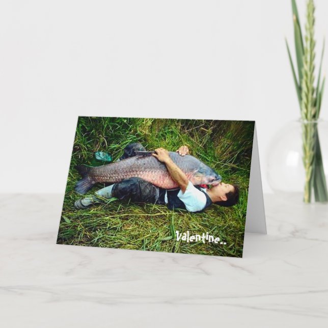 RedneckValentine. Feiertagskarte (Vorderseite)