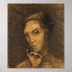 Redon - Mephistopheles Poster