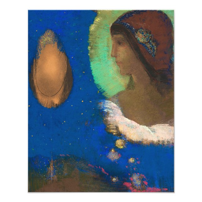 Redon - Sita, Kunstmalerei Fotodruck (Vorne)