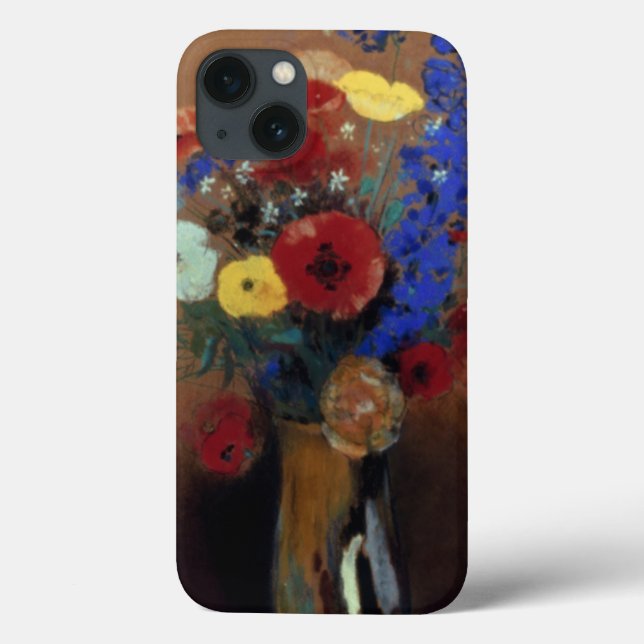 Redon: Wilde Blume, C1912 Case-Mate iPhone Hülle (Rückseite)