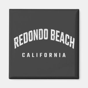 Redondo Beach California CA Magnet