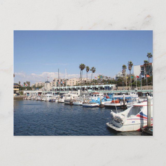 Redondo Beach California Postkarte (Vorderseite)
