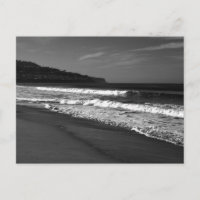 Redondo Beach en noir et blanc Carte postale