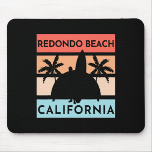 Redondo Beach Kalifornien Surfen Sommerurlaub Vint Mousepad