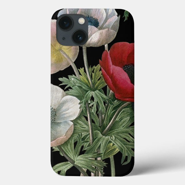 Redoute: Anemone, 1833 Case-Mate iPhone Hülle (Rückseite)
