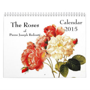 Redouté Rosen 2015 Kalender