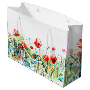 RedPoppies Blumendesign Große Geschenktüte