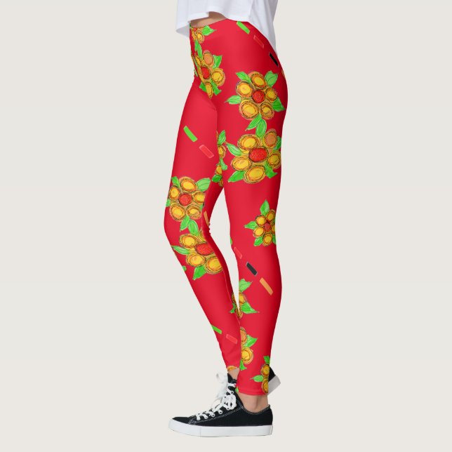 Reds und Gelb Leggings (Links)