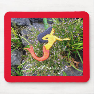 Redtail sirena Meerjungfrau Mousepad