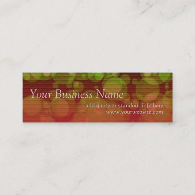 Redtown v2 Visitenkarte (Vorderseite)