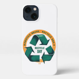 Reduce Reuse Recycle Eco Tee iPhone Hülle