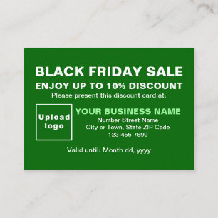 Réduction Vente du Black Friday Entreprise sur la Carte de R