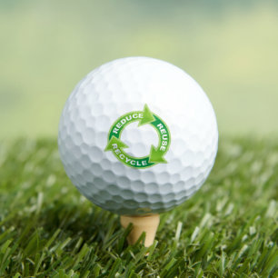Réduire Réutiliser Recycler Balles de Golf