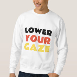 Reduzieren Sie Ihren Blick Sweatshirt