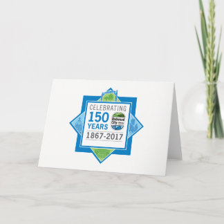 Redwood City 150 Jahre Karte