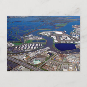 Redwood City Port Postkarte