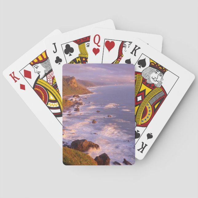 Redwood Coast, Kalifornien Spielkarten (Rückseite)