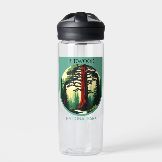 Redwood National Park Beauty Trinkflasche (Vorderseite)