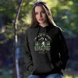 Redwood National Park California Bigfoot Home Hoodie