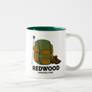 Redwood National Park Rucksack Zweifarbige Tasse
