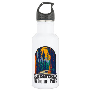 Redwood National Park Vintag  Edelstahlflasche