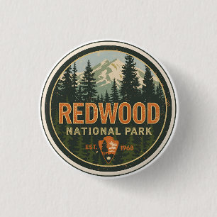 Redwood National State Park, Küstenkalifornien S Button