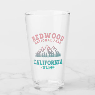 Redwood Nationalpark California Gradient Glas