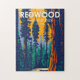 Redwood Nationalpark California Vintag