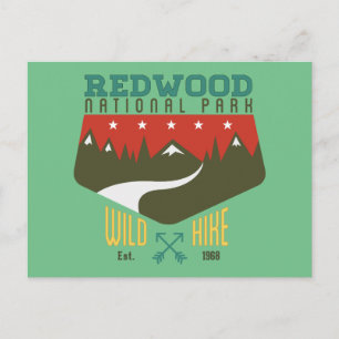 Redwood-Nationalpark Postkarte