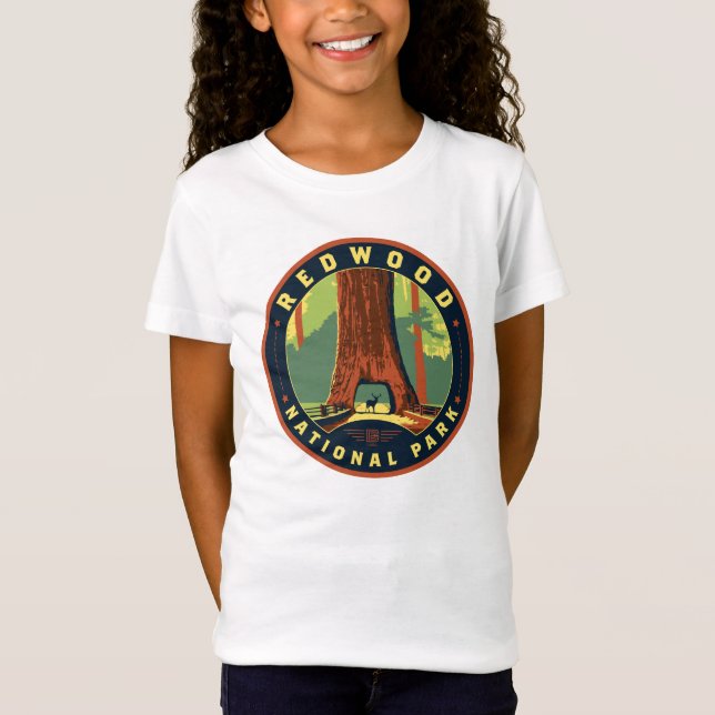 Redwood-Nationalpark T-Shirt (Vorderseite)