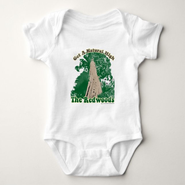 Redwood Natural High Baby Strampler (Vorderseite)