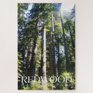 Redwood Puzzle, Puzzle Jigsaw du parc national