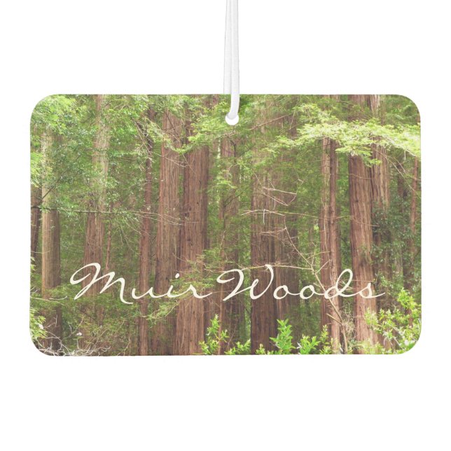Redwood Trees at Muir Woods National Monument Autolufterfrischer (Vorderseite)
