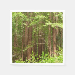 Redwood Trees at Muir Woods National Monument Serviette