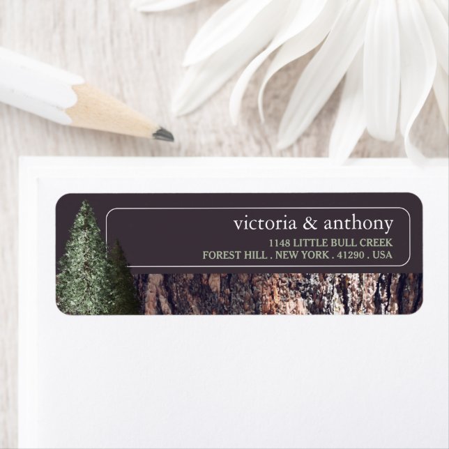 Redwoods & Bark, Rustikale Hochzeit (Insitu)
