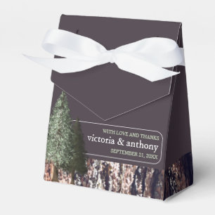 Redwoods & Rinde, Rustikale Hochzeit Geschenkschachtel