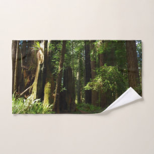 Redwoods und Ferns im Redwood-Nationalpark Handtuch