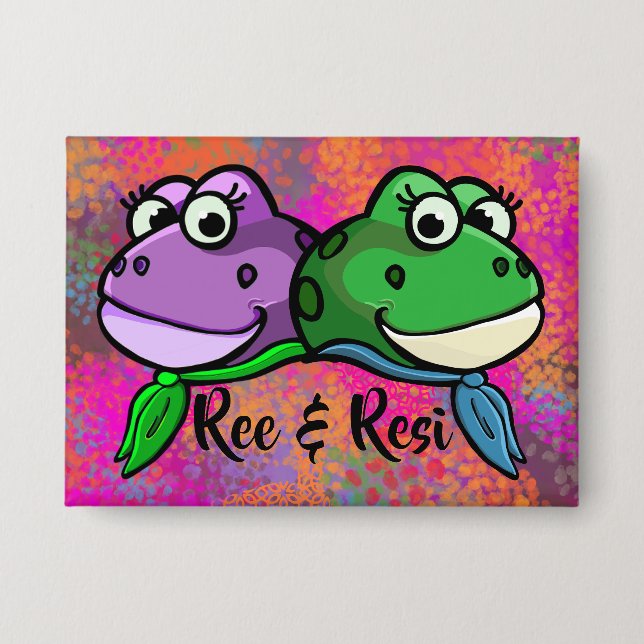 Ree & Resi BUTTON (Vorderseite)